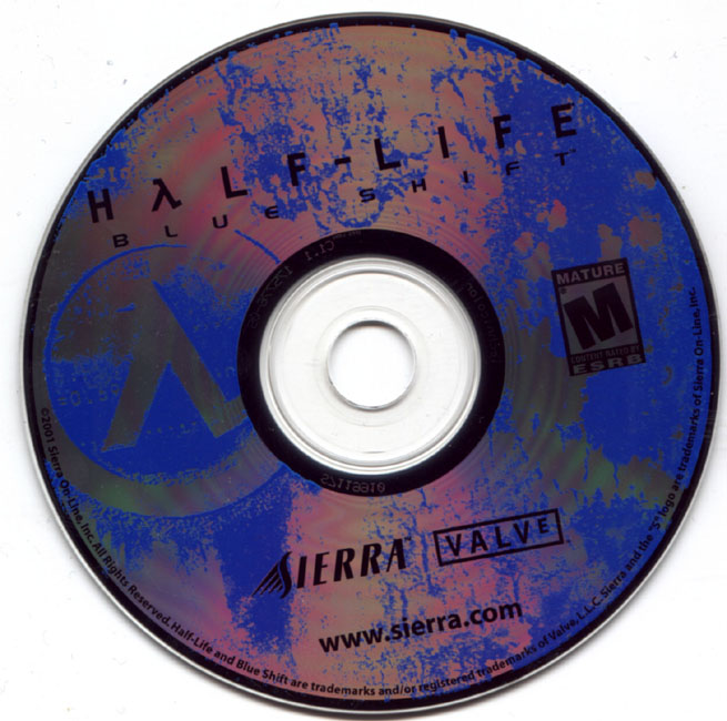 Half-Life: Blue Shift - CD obal