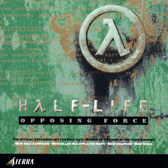 Half-Life: Opposing Force - predn CD obal 2