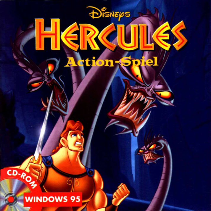Hercules: The Action Game - predný CD obal