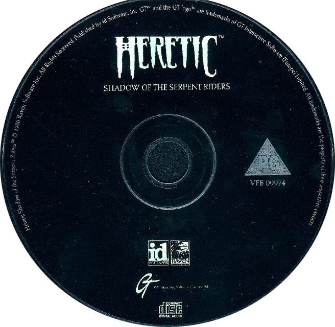 Heretic: Shadow Of The Serpent Riders - CD obal 2