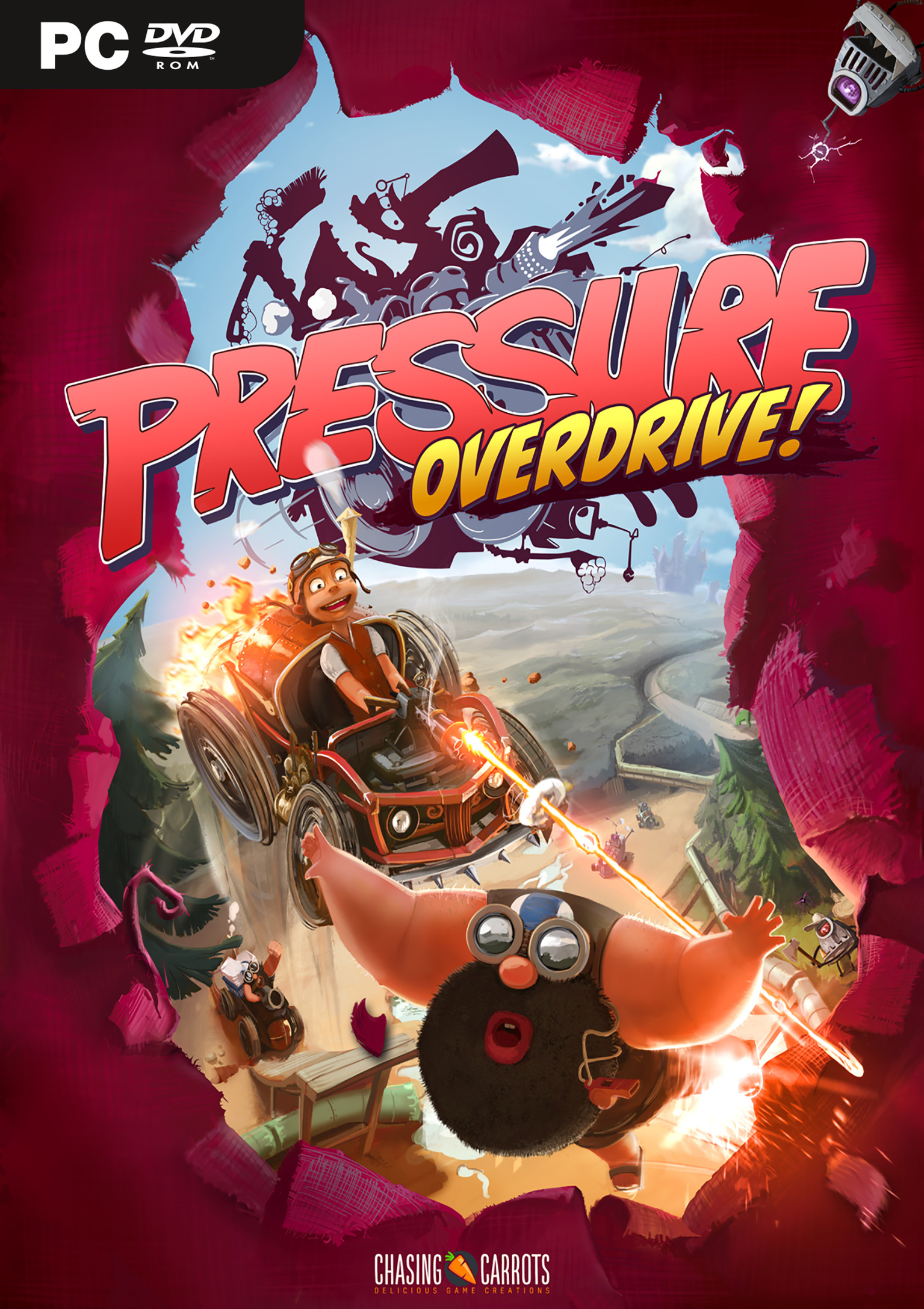 Pressure Overdrive! - predn DVD obal