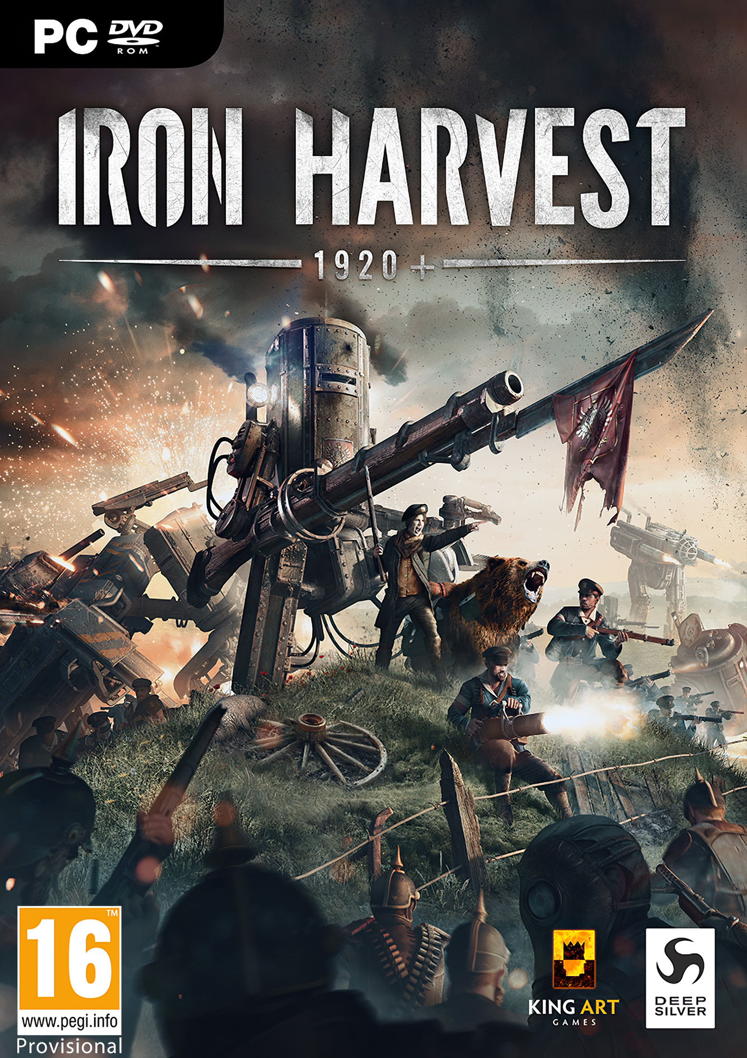 Iron Harvest 1920+ - predn DVD obal