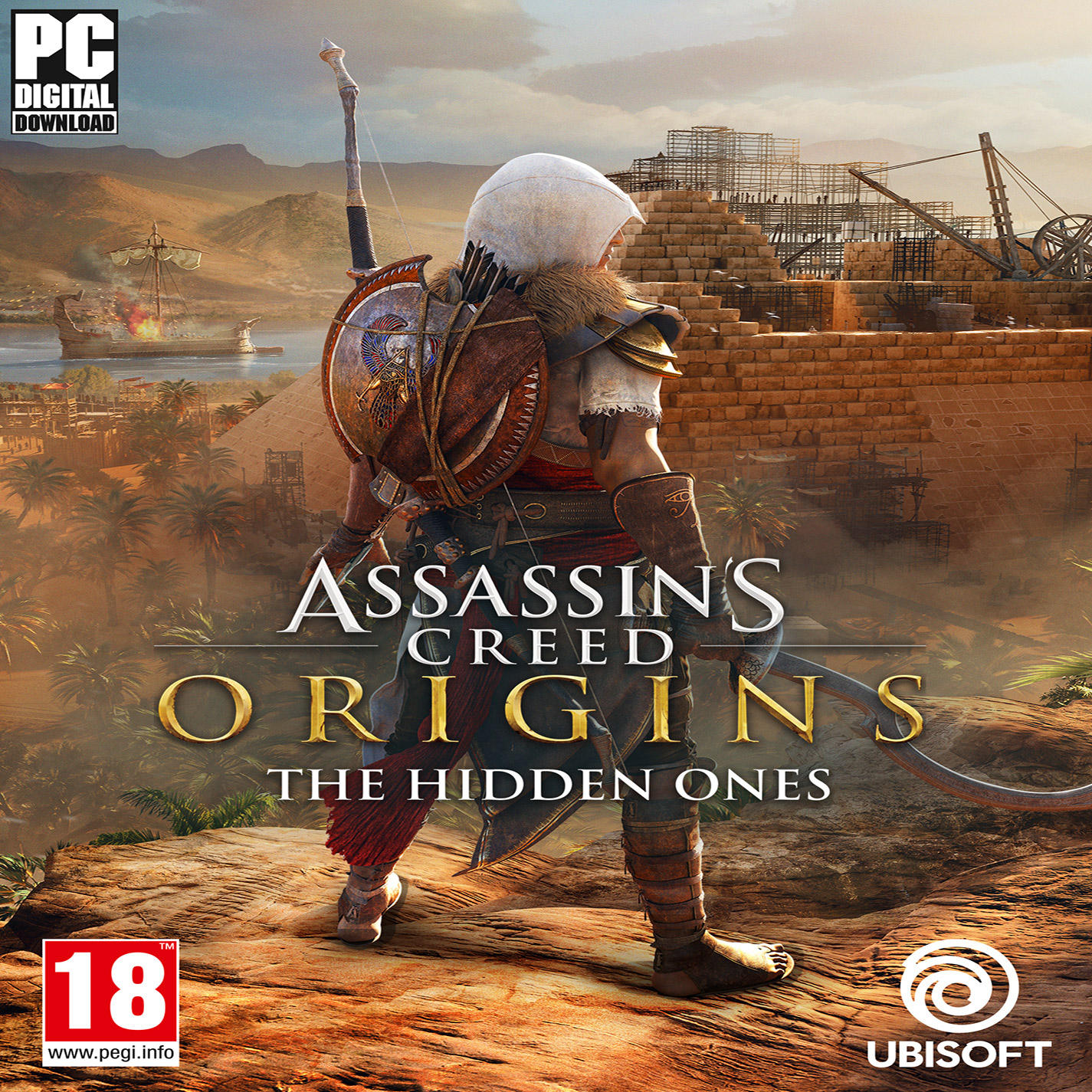 Assassin's Creed: Origins - The Hidden Ones - predn CD obal