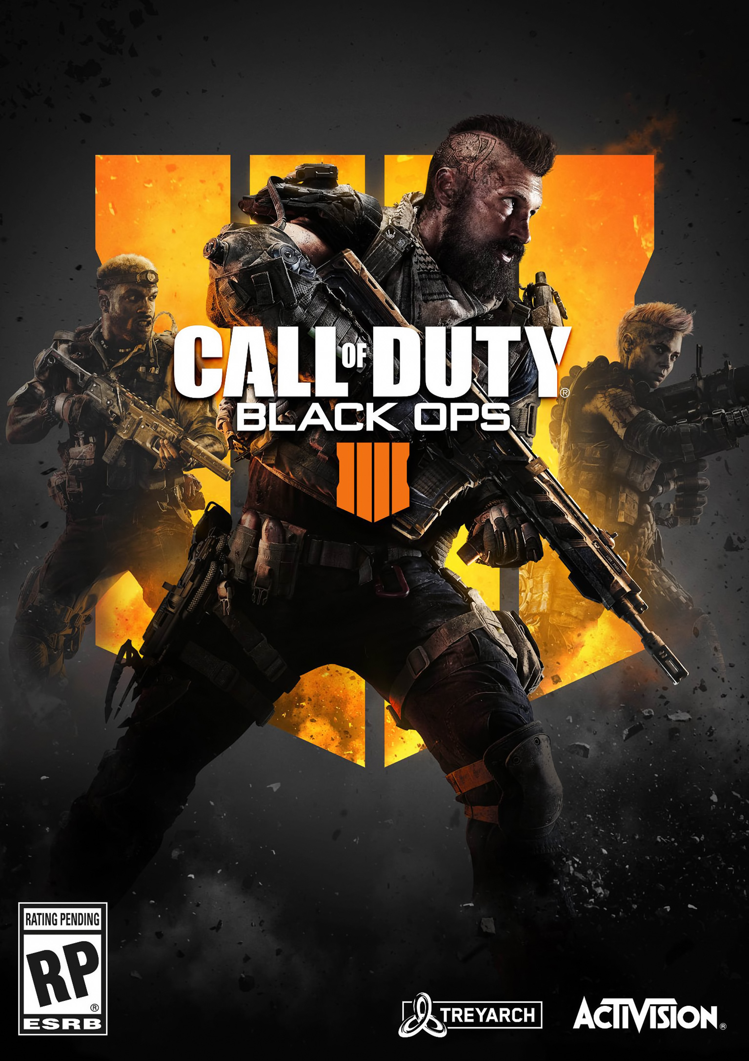 Call of Duty: Black Ops 4 - predn DVD obal