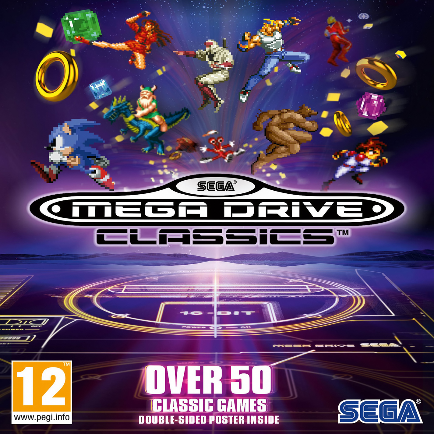 SEGA Mega Drive Classics - predn CD obal