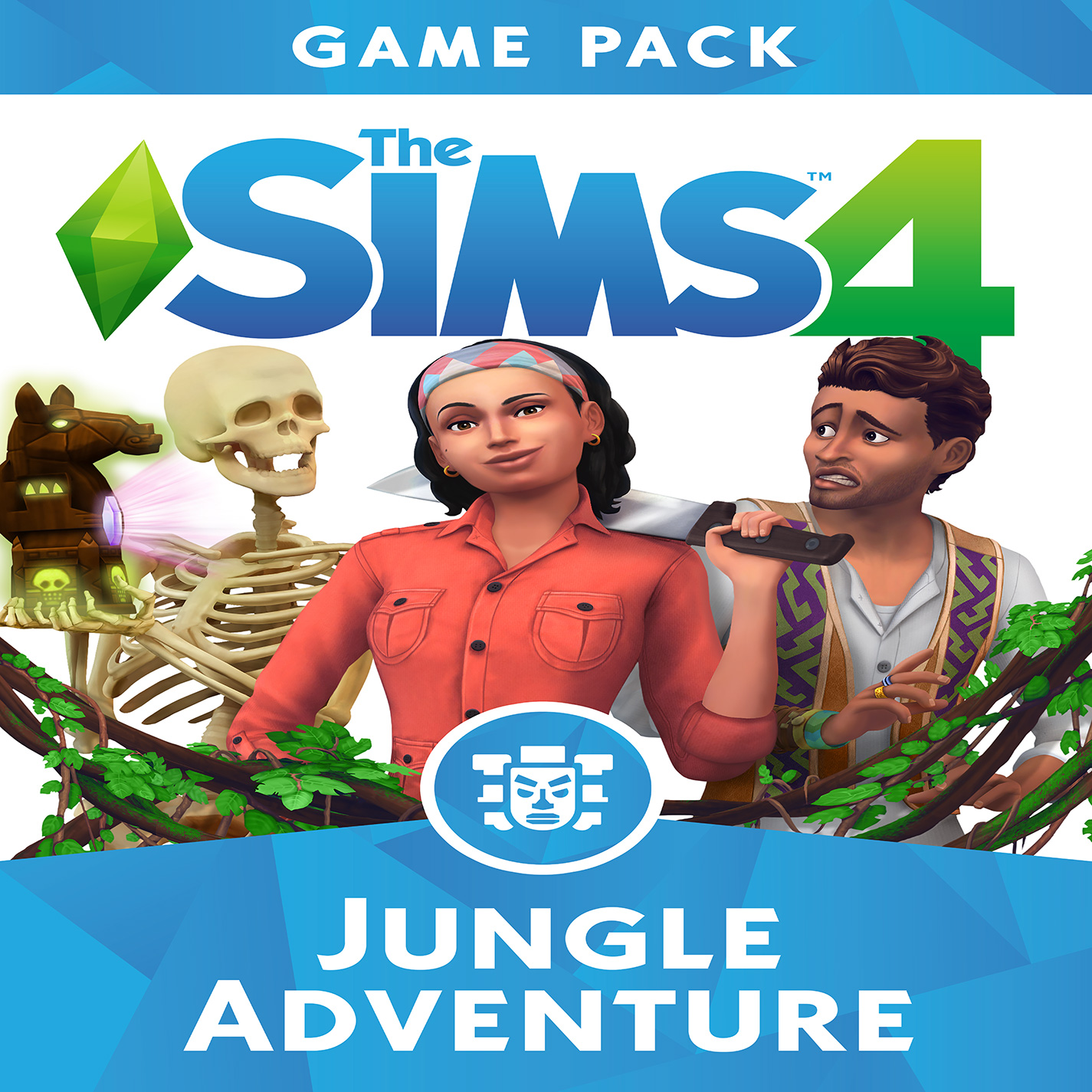 The Sims 4: Jungle Adventure - predn CD obal