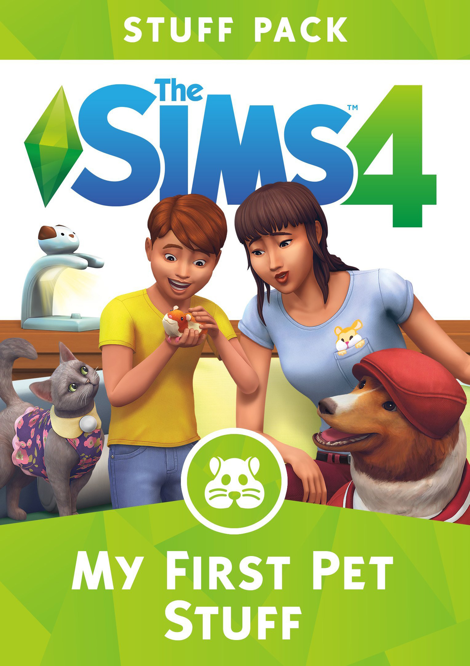 The Sims 4: My First Pet Stuff - predn DVD obal