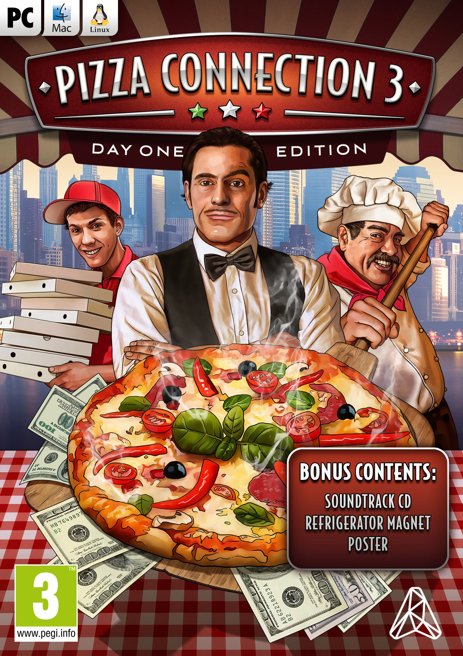 Pizza Connection 3 - predn DVD obal
