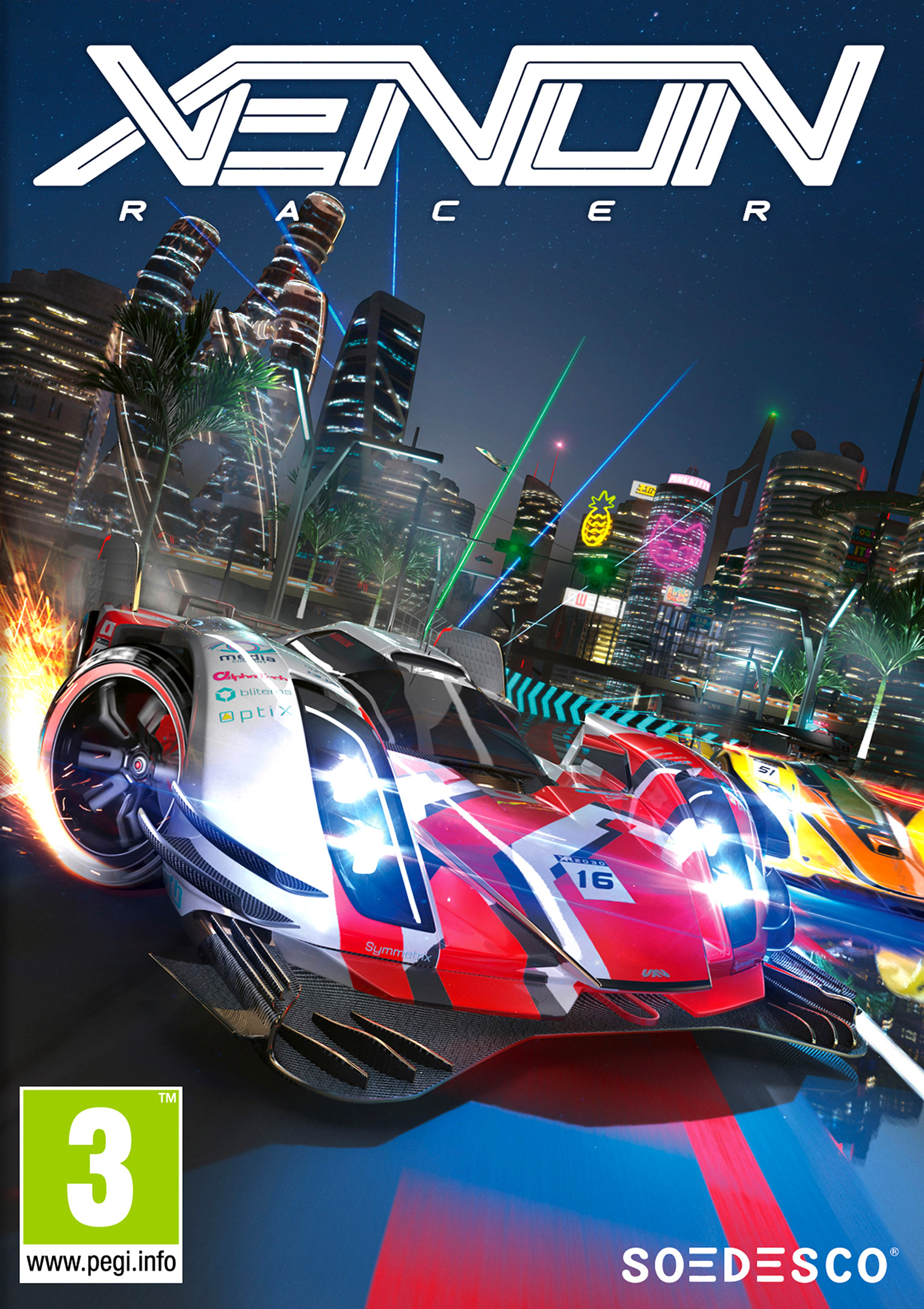 Xenon Racer - predn DVD obal