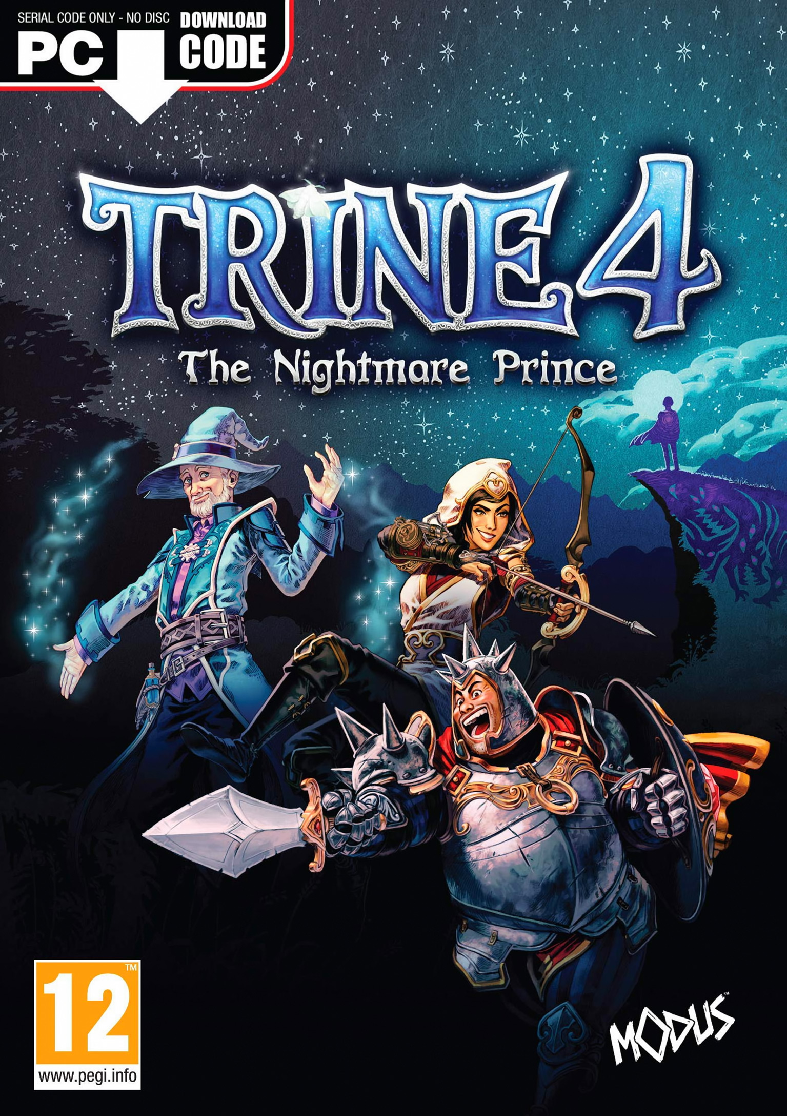 Trine 4: The Nightmare Prince - predn DVD obal