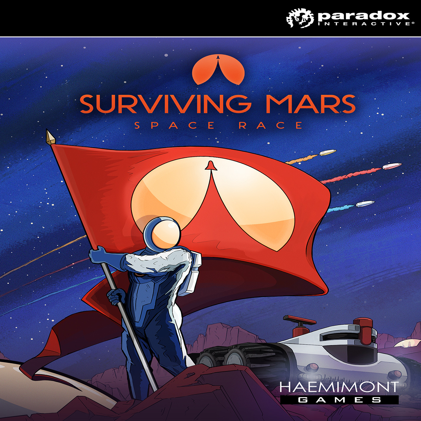 Surviving Mars: Space Race - predn CD obal