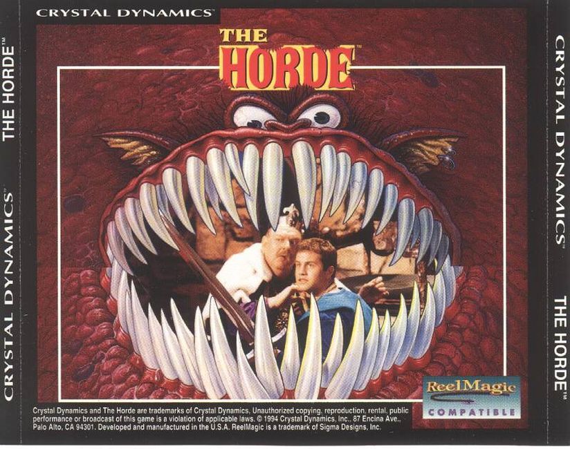 The Horde - zadn CD obal