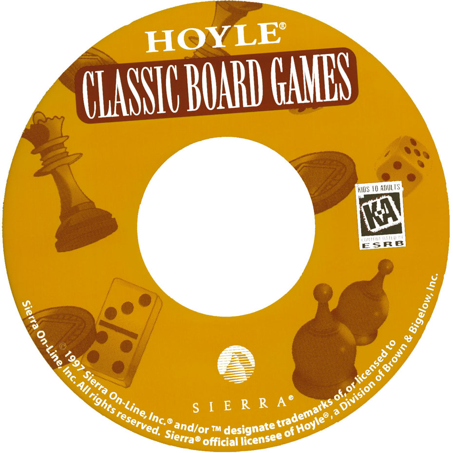 Hoyle Classic Board Games - CD obal