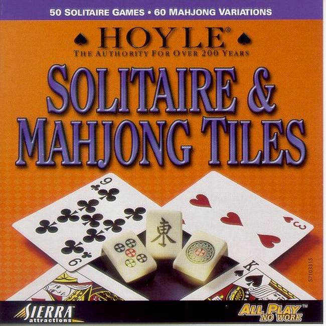 Hoyle Solitaire and Mahjong Tiles - predn CD obal