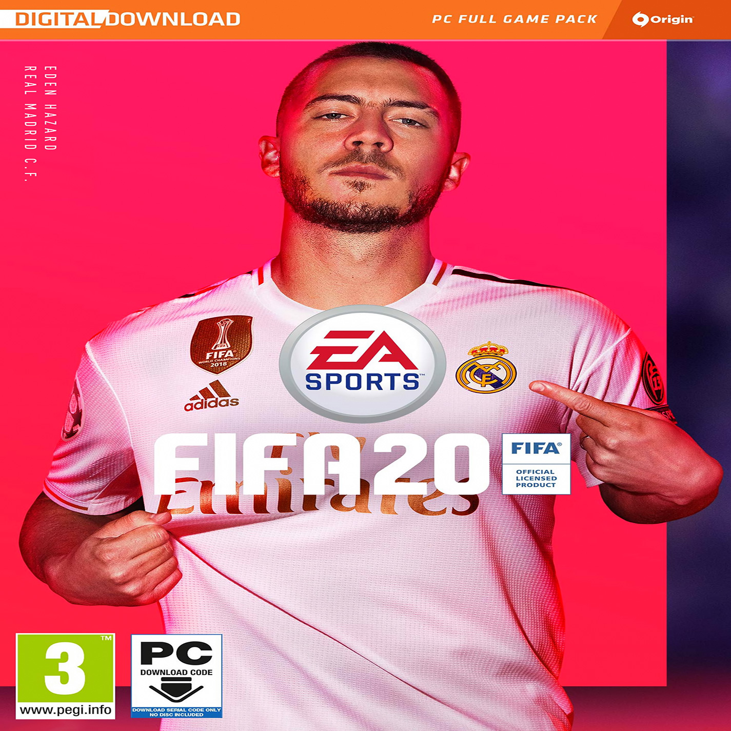 FIFA 20 - predn CD obal
