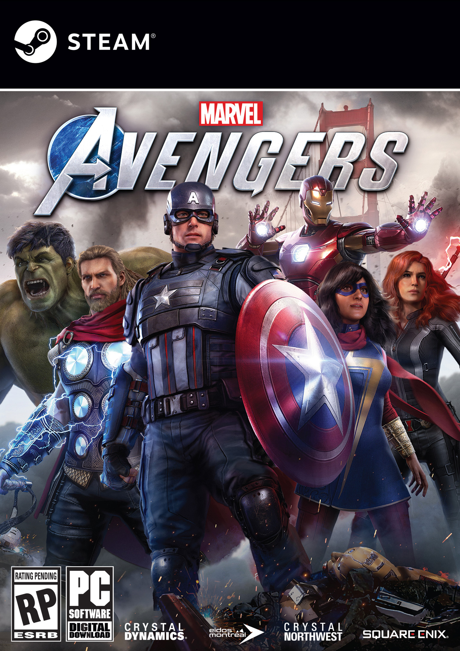 Marvel's Avengers - predn DVD obal
