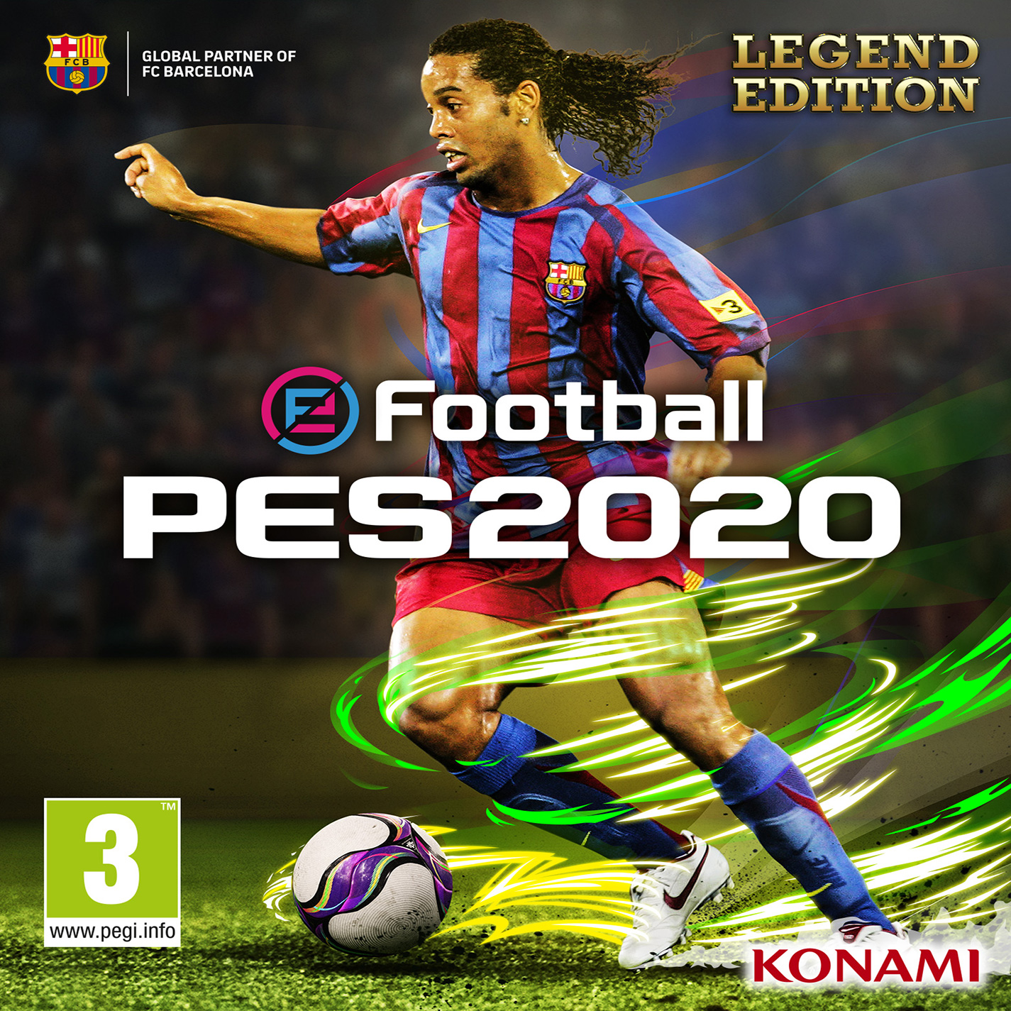 eFootball PES 2020 - predn CD obal