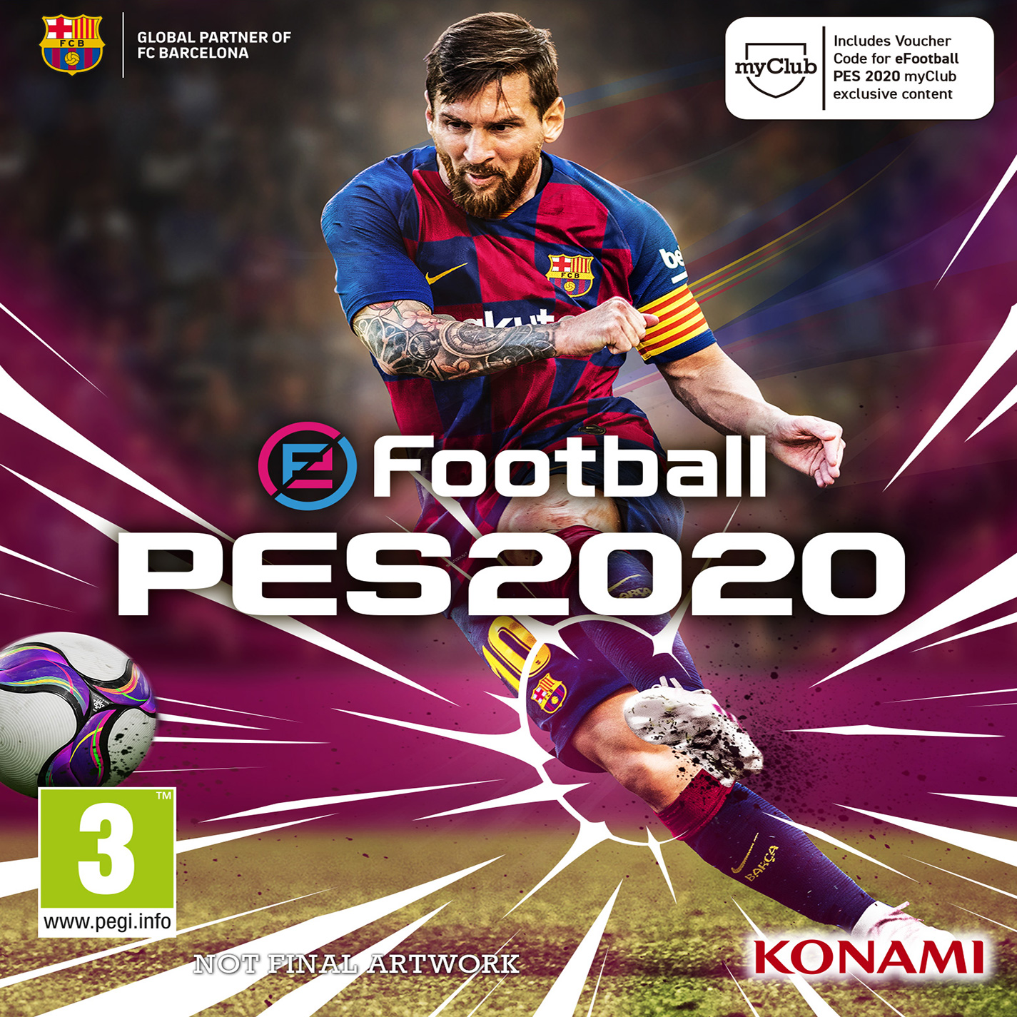 eFootball PES 2020 - predn CD obal 2
