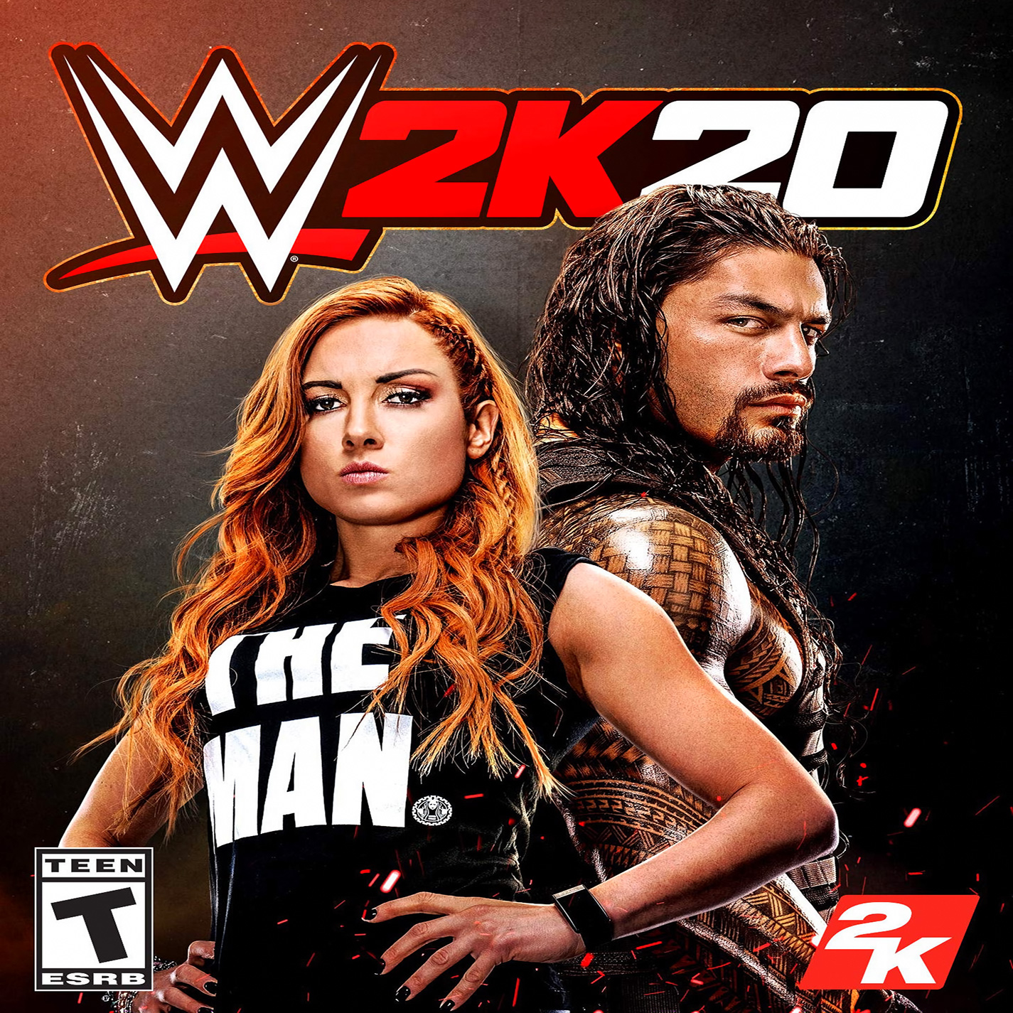 WWE 2K20 - predn CD obal