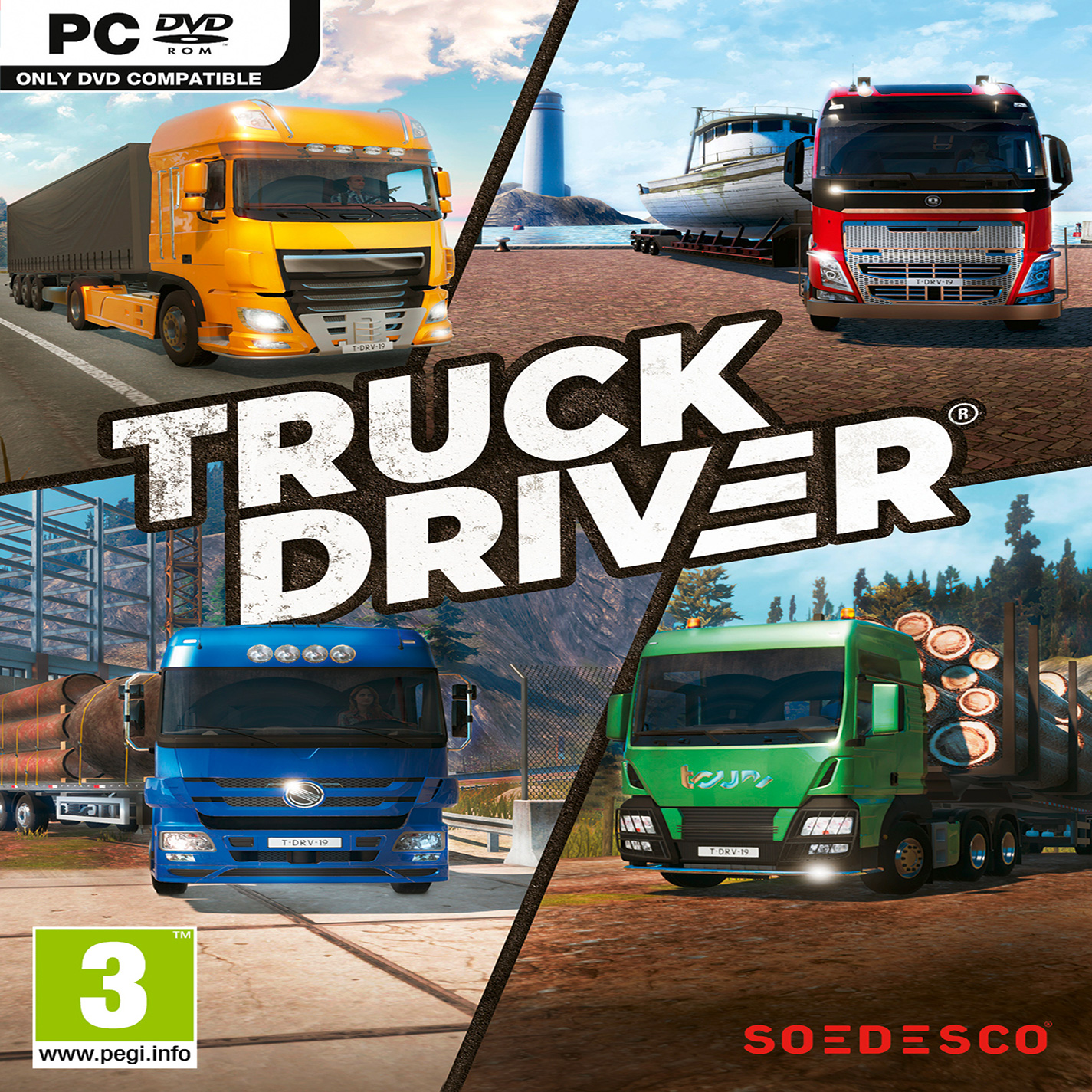 Truck Driver - predn CD obal