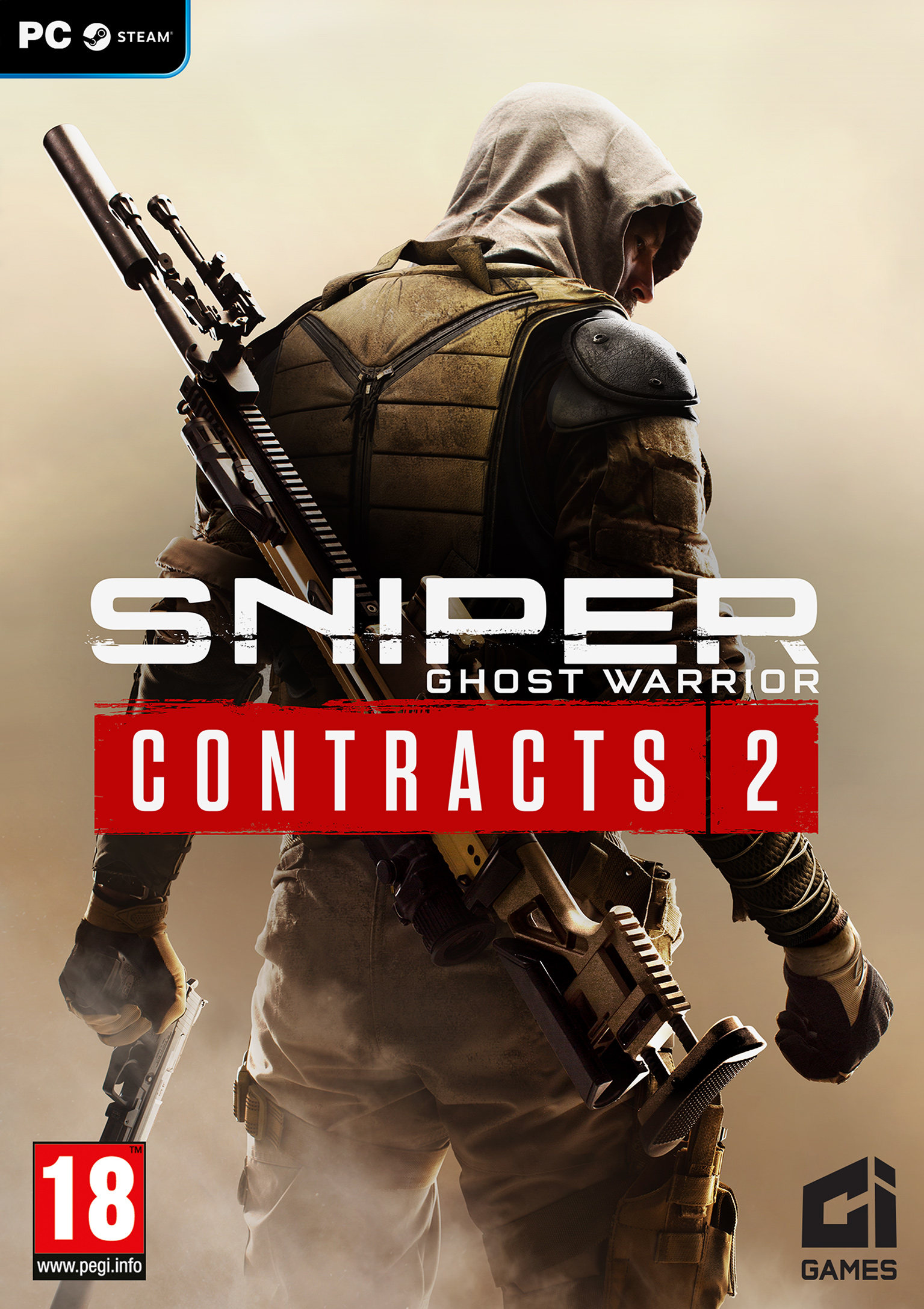 Sniper: Ghost Warrior - Contracts 2 - predn DVD obal