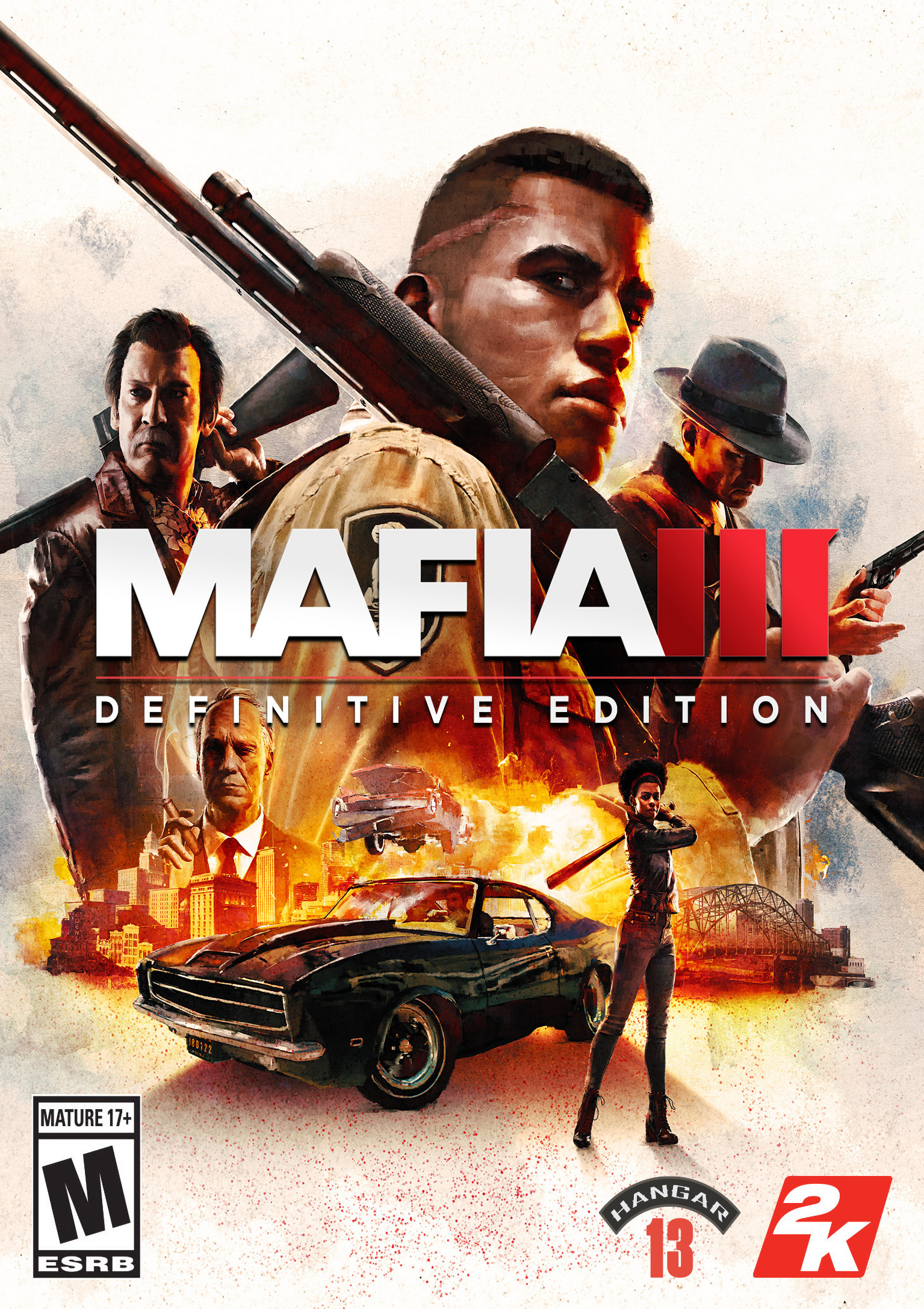 Mafia III: Definitive Edition - predn DVD obal