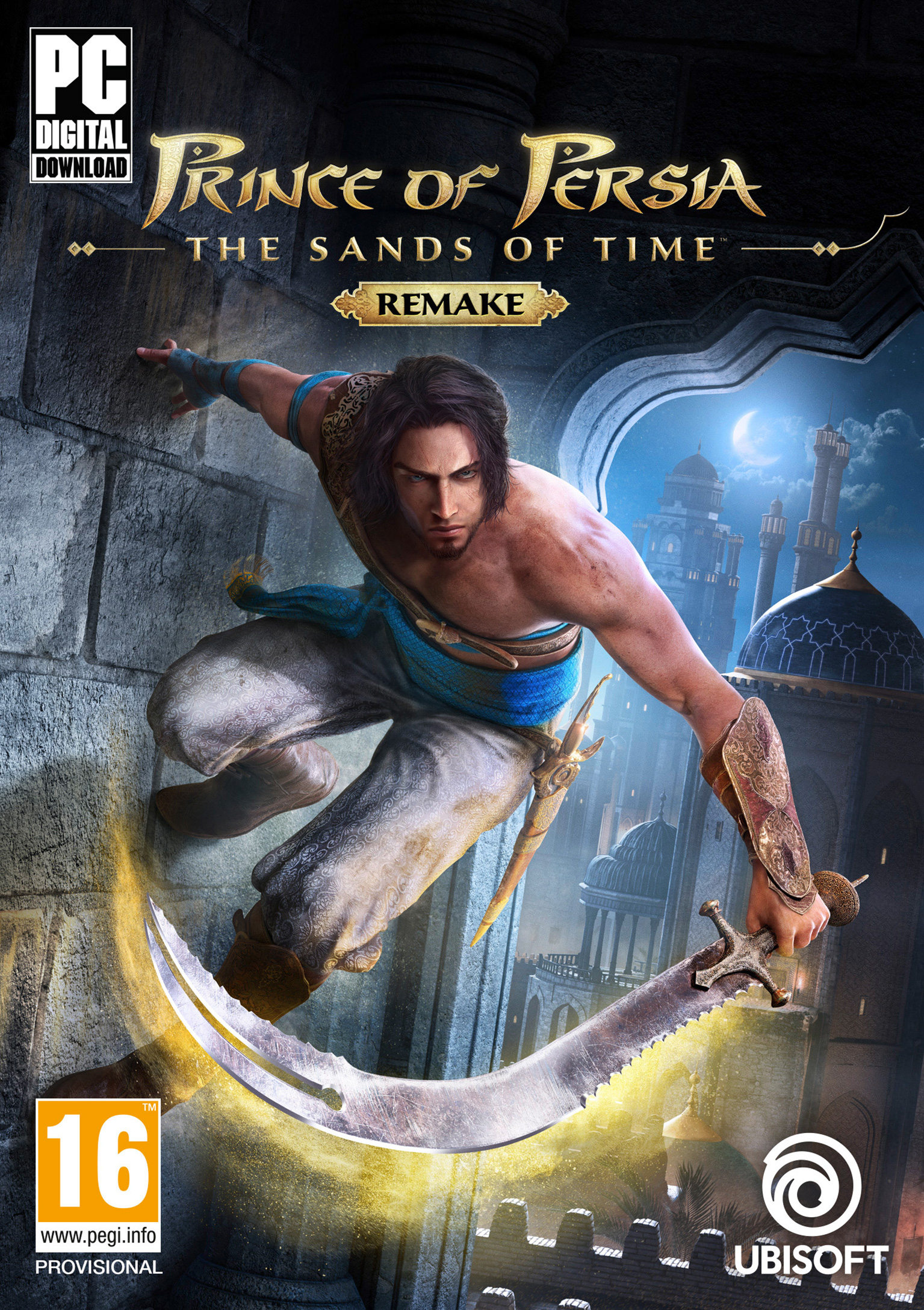 Prince of Persia: The Sands of Time Remake - predn DVD obal