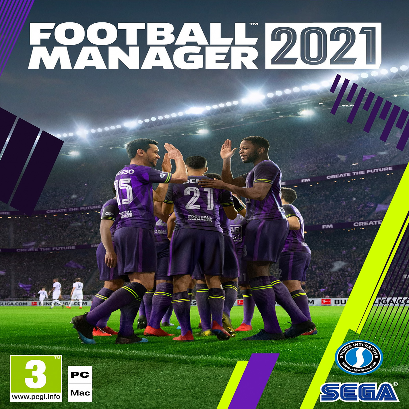 Football Manager 2021 - predn CD obal