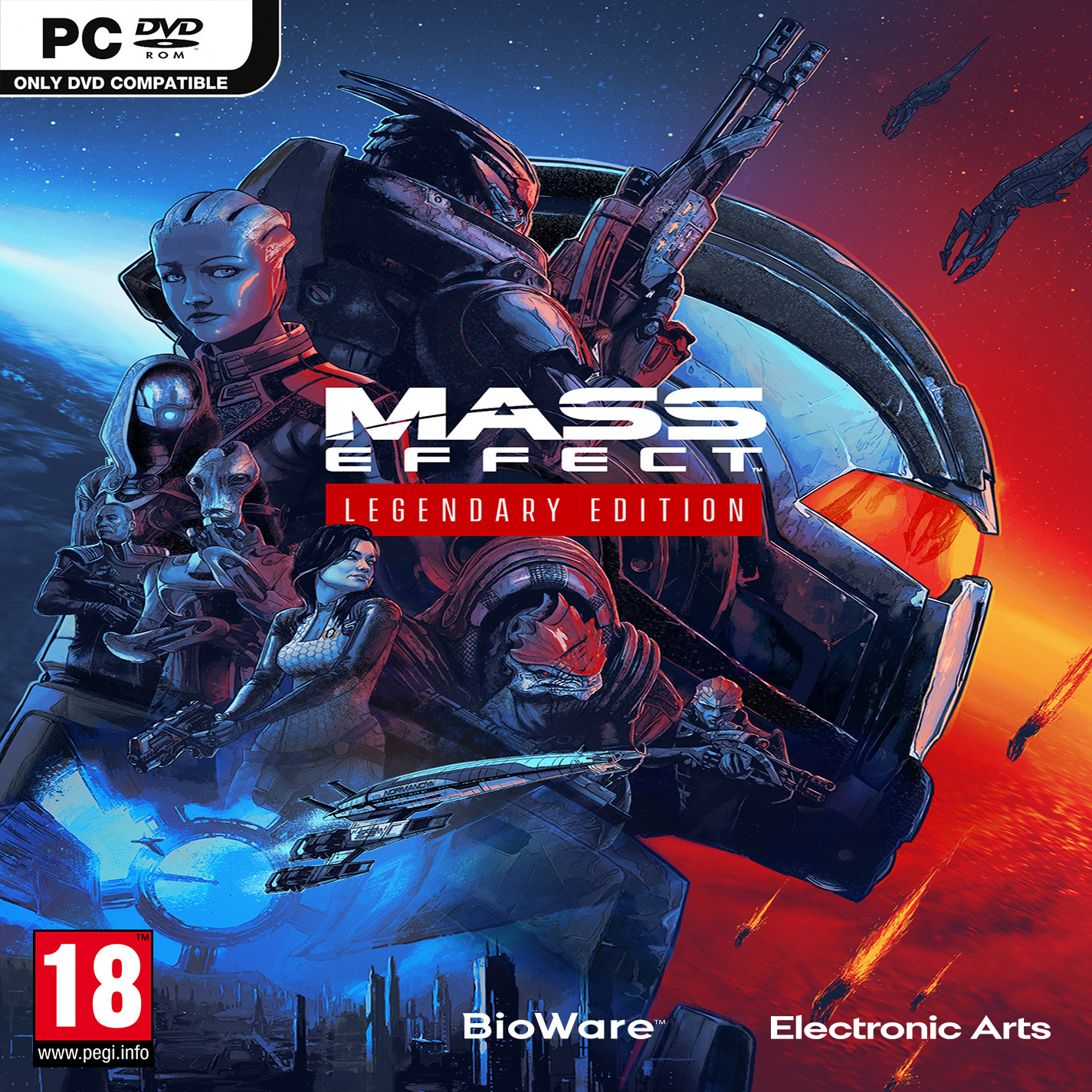 Mass Effect Legendary Edition - predn CD obal