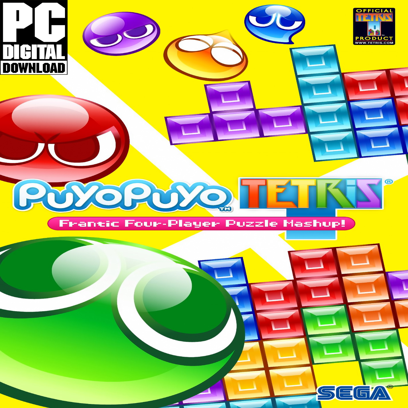 Puyo Puyo Tetris - predn CD obal