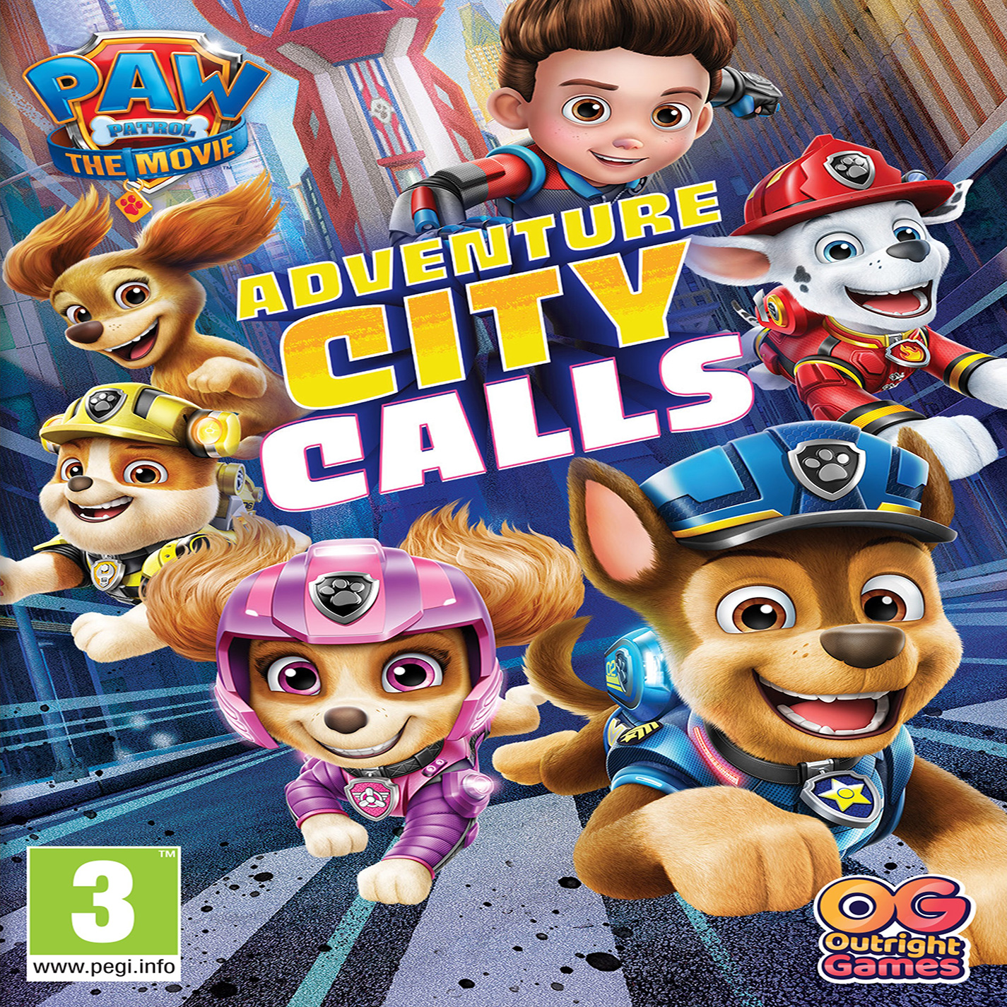 PAW Patrol The Movie: Adventure City Calls - predn CD obal