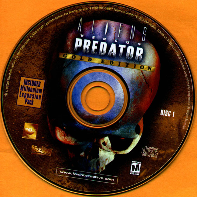 Aliens vs. Predator: Gold Edition - CD obal