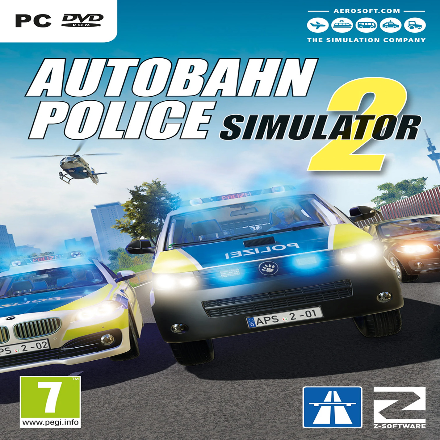 Autobahn Police Simulator 2 - predn CD obal