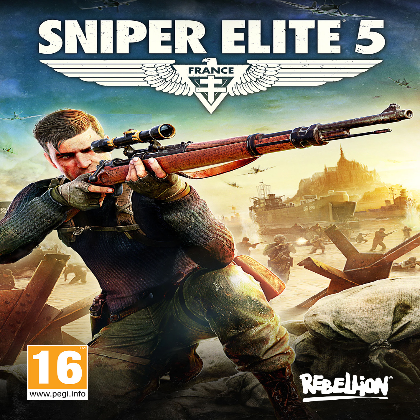 Sniper Elite 5 - predn CD obal