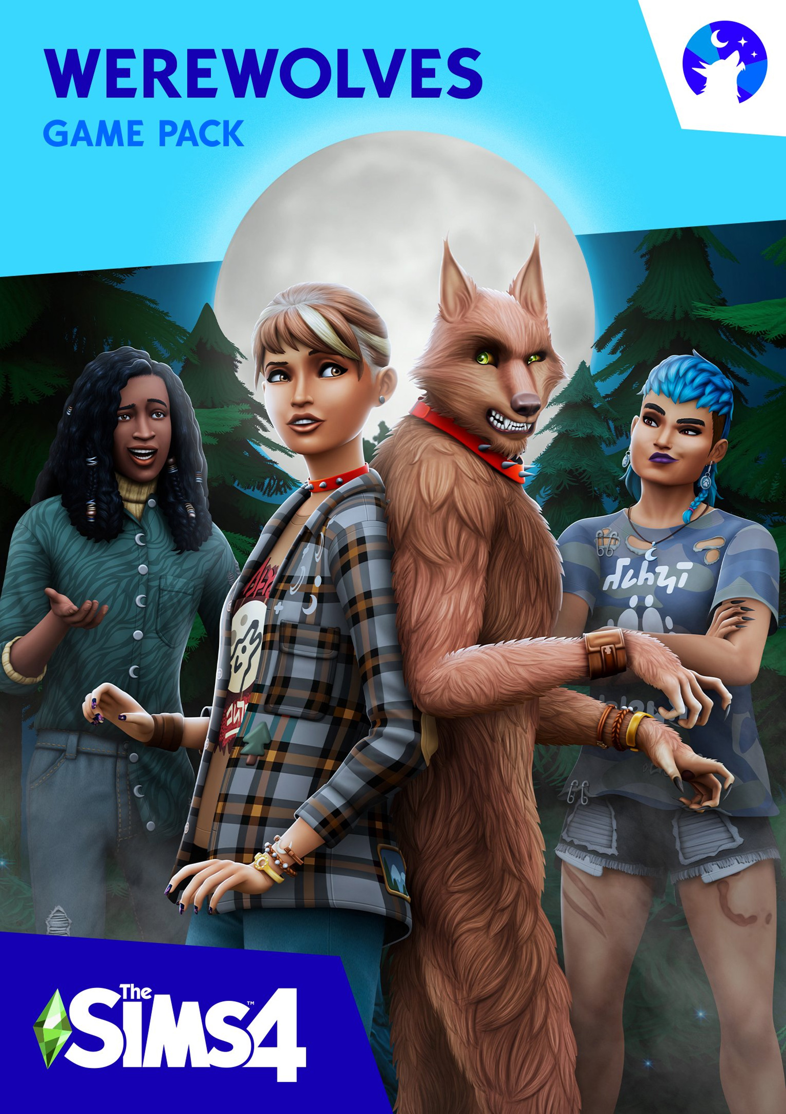 The Sims 4: Werewolves - predn DVD obal