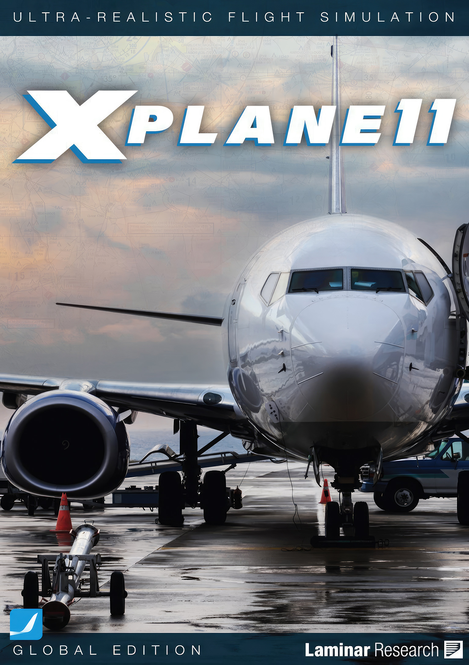 X-Plane 11 - predn DVD obal