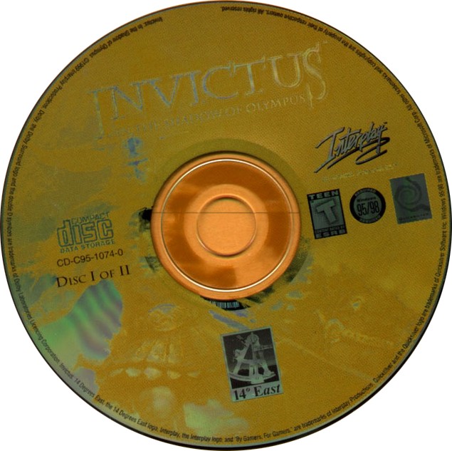 Invictus: In the Shadow of Olympus - CD obal
