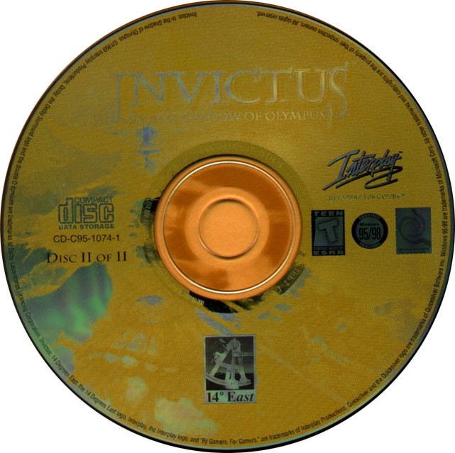 Invictus: In the Shadow of Olympus - CD obal 2