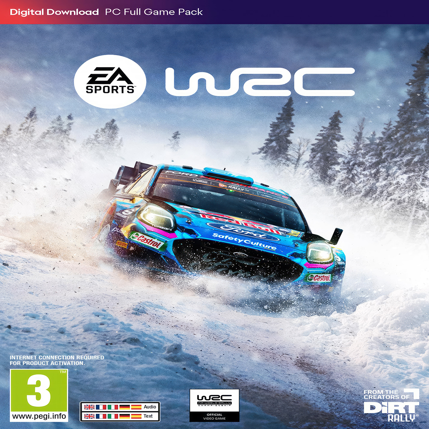 EA Sports WRC - predn CD obal