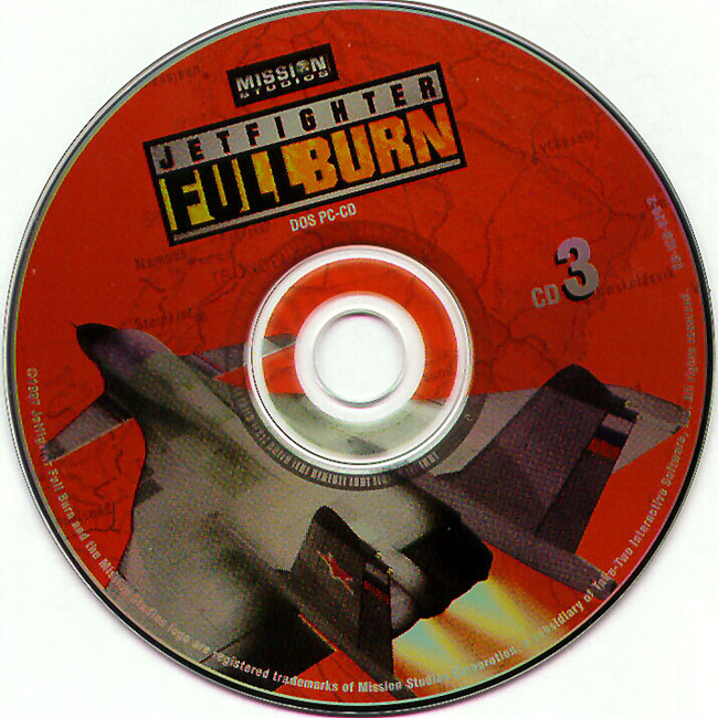 Jet Fighter: Full Burn - CD obal 3