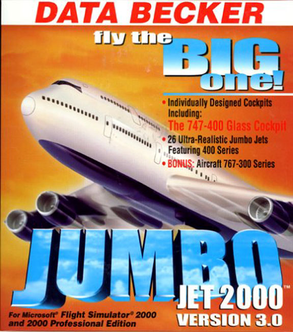Jumbo Jet 2000 Version 3.0 - predn CD obal