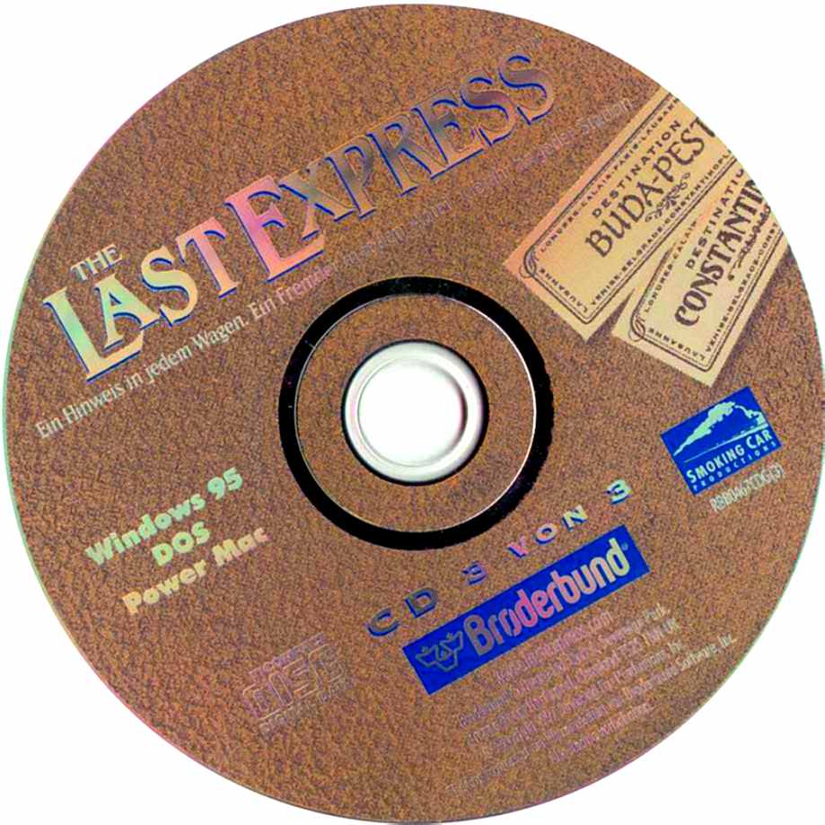 The Last Express - CD obal 3
