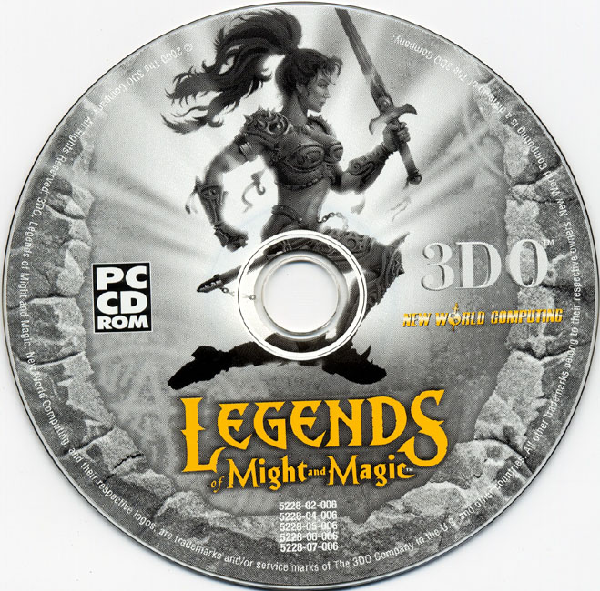 Legends of Might and Magic - CD obal