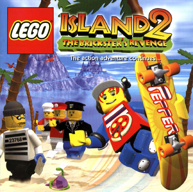 Lego Island 2: Brickster's Revenge - predn CD obal