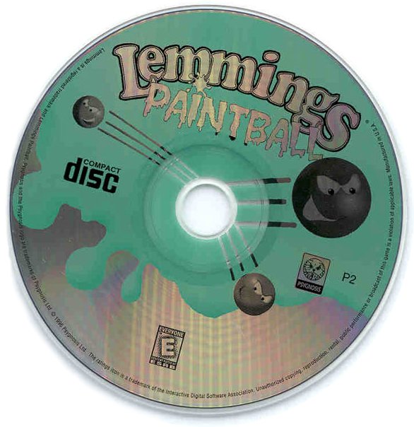 Lemmings Paintball - CD obal