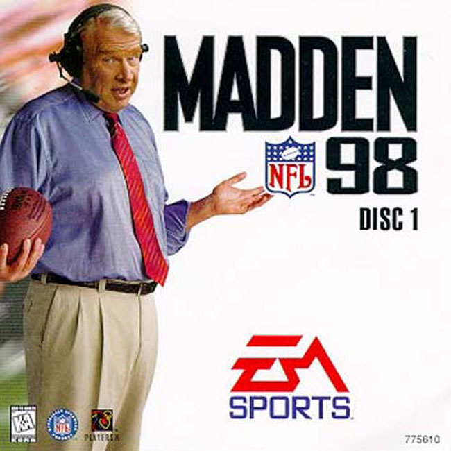 Madden NFL 98 - predn CD obal