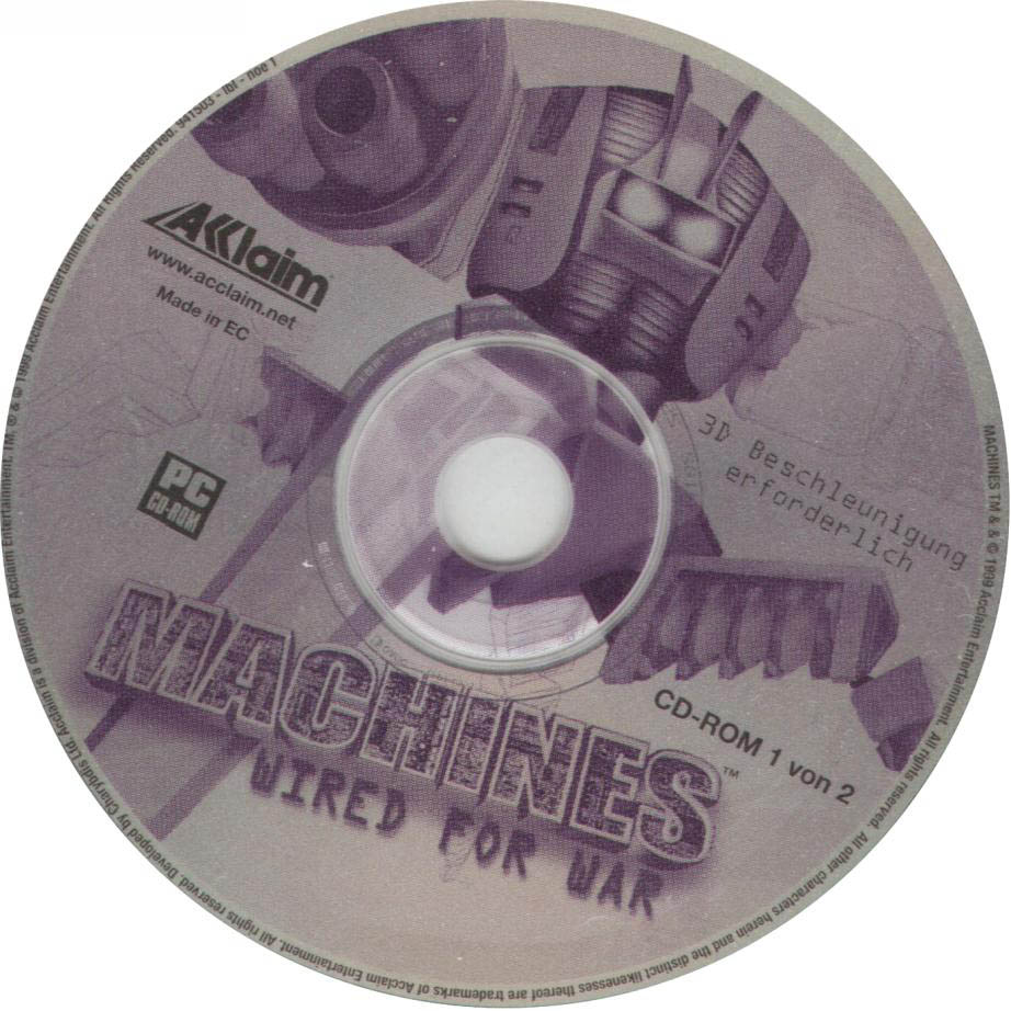 Machines - CD obal