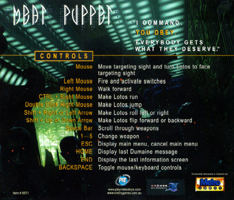 Meat Puppet - zadn CD obal