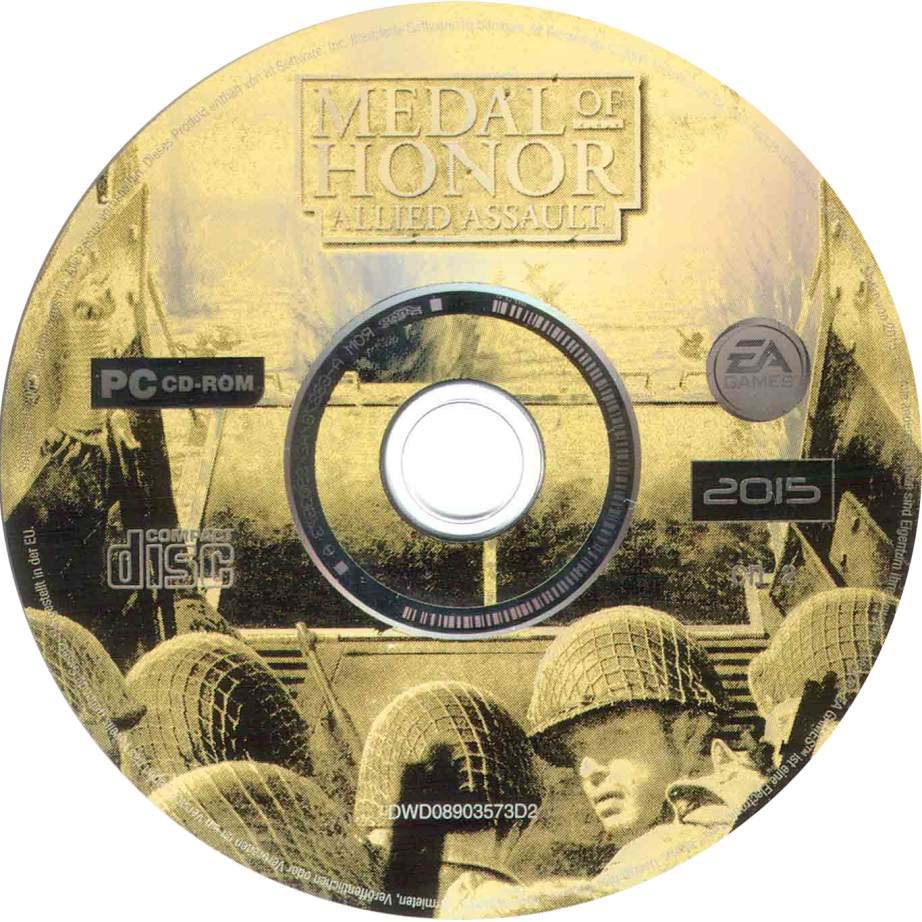 Medal of Honor: Allied Assault - CD obal 5