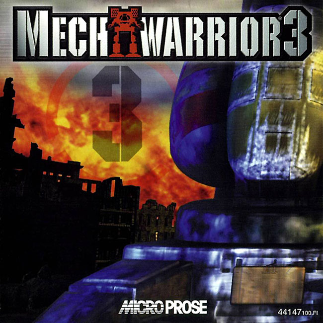 MechWarrior 3 - predn CD obal